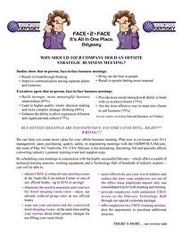 Face-2-Face Flyer